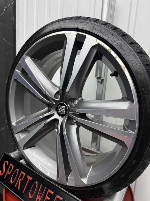 Alufelgi KOMPLET 19 cali 5x112 SEAT AUDI VW Skoda Mercedes Golf ZIMOWE