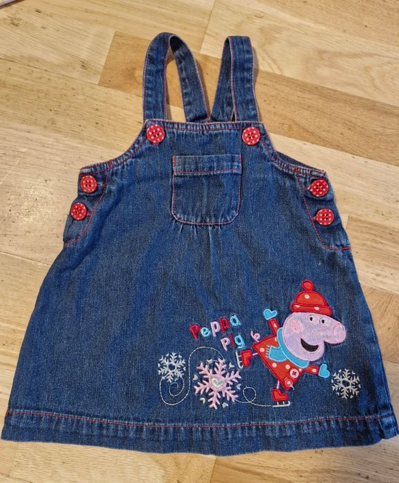 Spódnica jeansowa dla dziewczynki Peppa r. 80/86