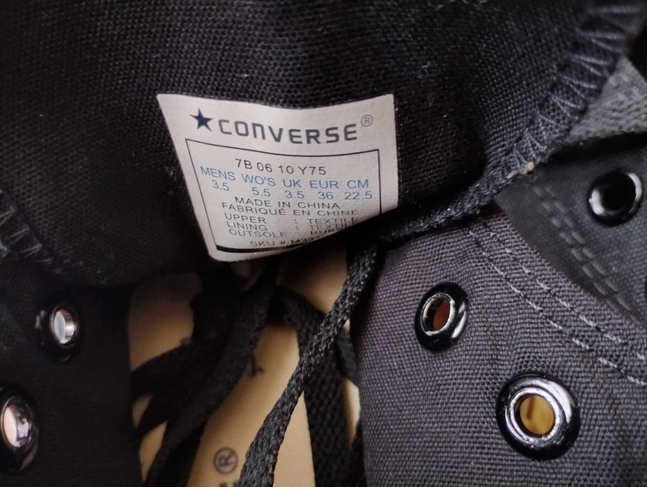 NOWE Trampki Converse czarne r. 36