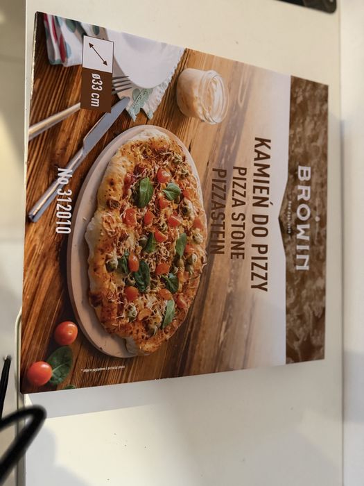 Kamien do pizzy 33 cm nowy