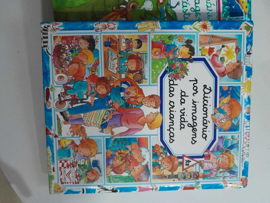 4 Livros de crianças coleção "dicionário por imagens"