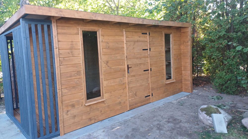 Domek narzędziowy pod wymiar - certyfikowane drewno.