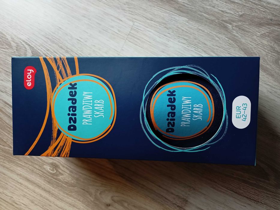 NOWE Kapcie SUPER DZIADEK prezent urodziny imieniny 42 43 dla dziadka