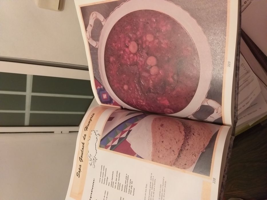 Livro de receitas internacionais
