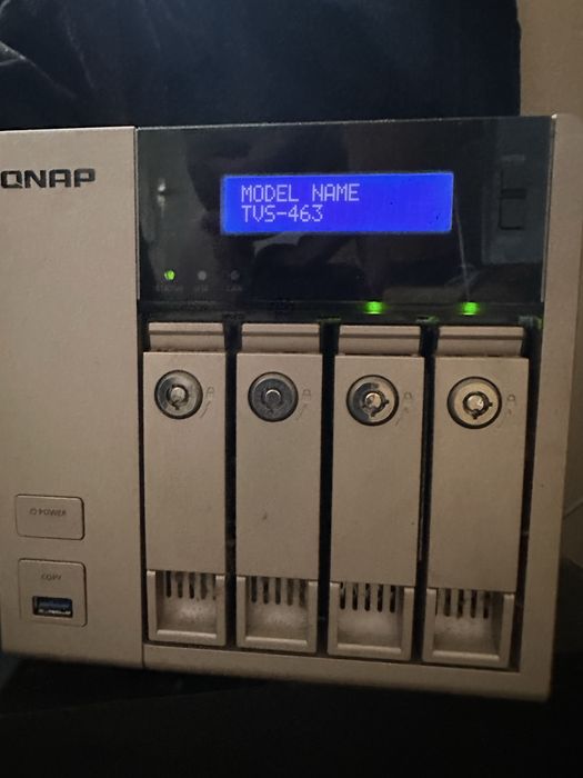 QNAP TVS-463-4G (4xHDD WD Purple 4x2.4-3.4GHz, 4GB, 5xUSB 2xLAN)
