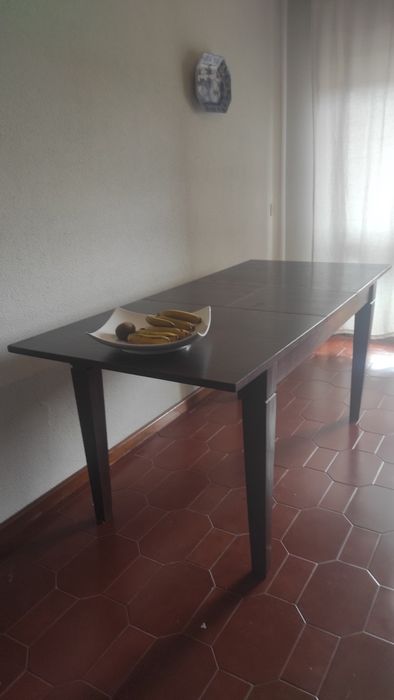 Móvel de sala estante + mesa de jantar extensível