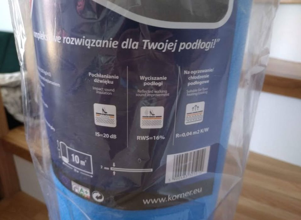 Podkład pod panele 2mm / 10m2