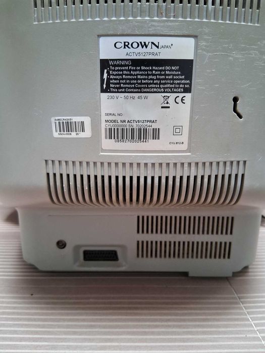 Vende-se Televisão Crown Usada