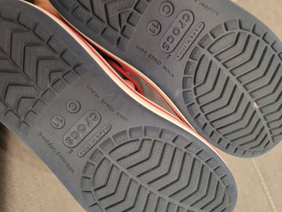 Sandały crocs c11 granatowe