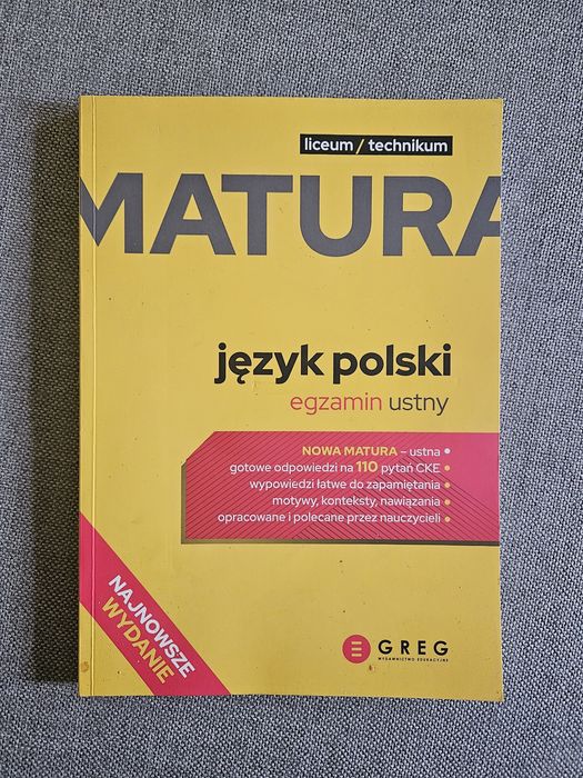 Matura język polski ustny