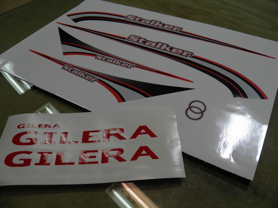 autocolantes scooter gilera nrg bws target vision