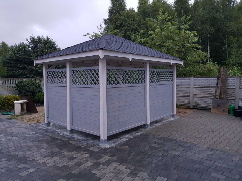 altana ogrodowa, drewniana, zadaszenie ogrodowe, wiata , konstrukcja,