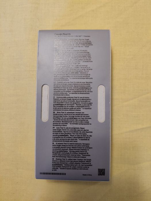 Google Pixel 10 256GB / 12GB