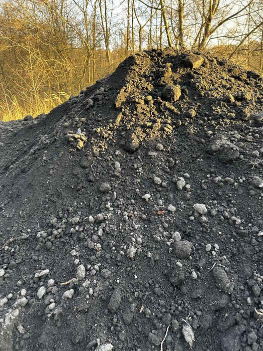 Humus czarnoziem ziemia kruszywo