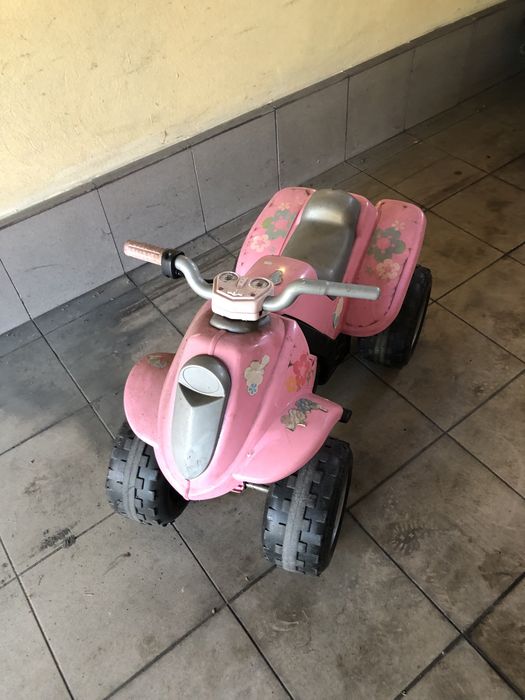 Smoby Quad Dla Dziewczynki na akumulator