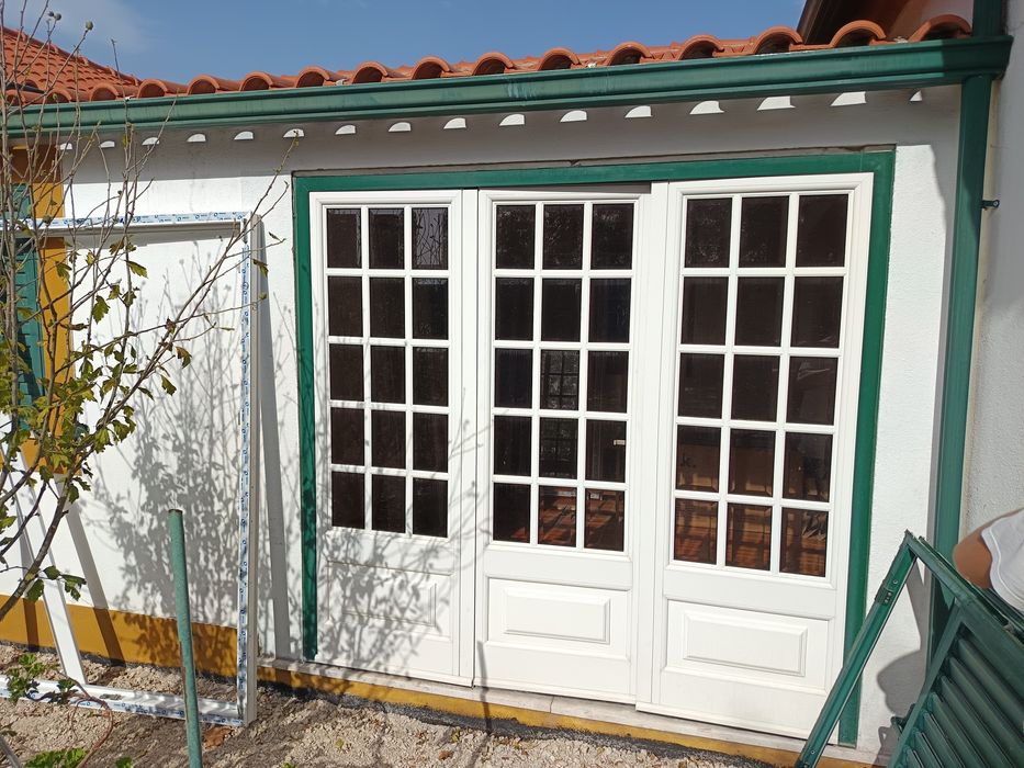 Janelas/portas/ portadas  aluminio vidro duplo, janela PVC