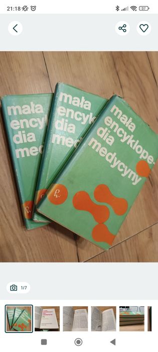 Mała encyklopedia medycyny 3 tomy NOWA