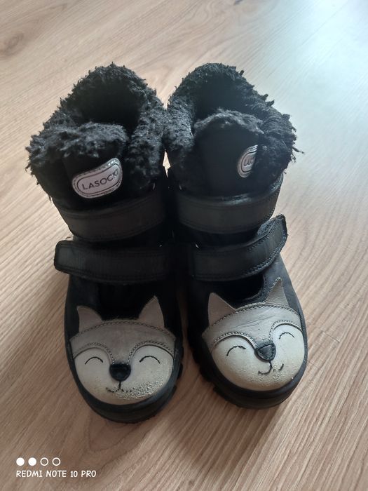Buty trzewiki kozaki ocieplane Lasocki 26