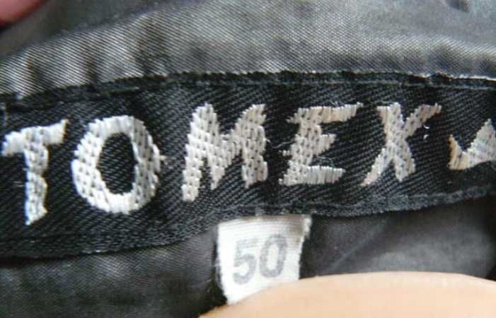 TOMEX płaszcz pikowany kurtka 50 oliwka zielony khaki błyszczący!
