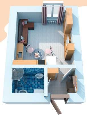 1-room apartment apartment by the address (area 19,5 m²) - Atlanta.ua - photo 6