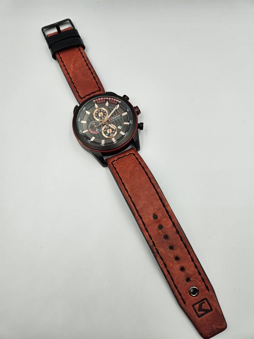 Zegarek męski Curren Chronograph duża linia 47mm