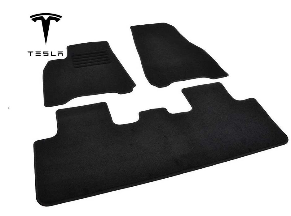 Коврики Tesla Model 3 / Y / S / X | Текстильні килимки Тесла | Чехія