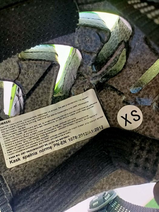 Kask rowerowy dziecięcy rozmiar XS