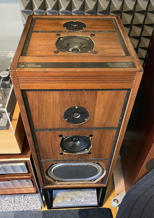 Linn Isobarik DMS, colunas vintage de referência