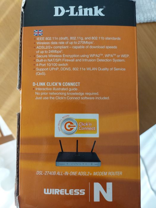 Router D-link wireless N64283896340995123