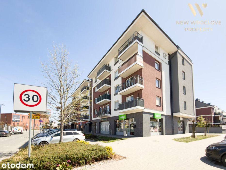 3-pokojowe mieszkanie z balkonem w Siechnicach