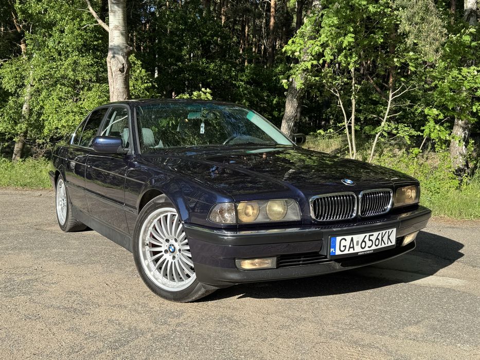 Bmw e38 735i + LPG kontursitze skrzynia po regeneracji pełna elektryka