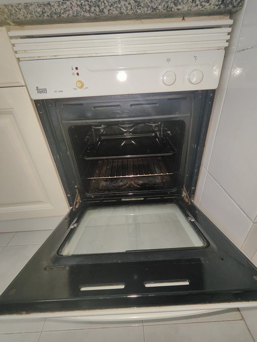 Forno branco de encastrar