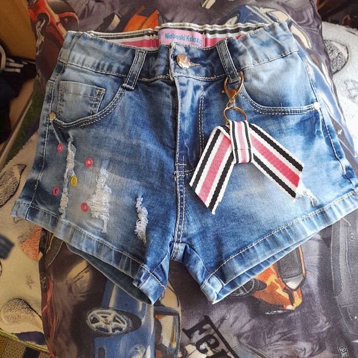 Джинсові шорти для дівчинки