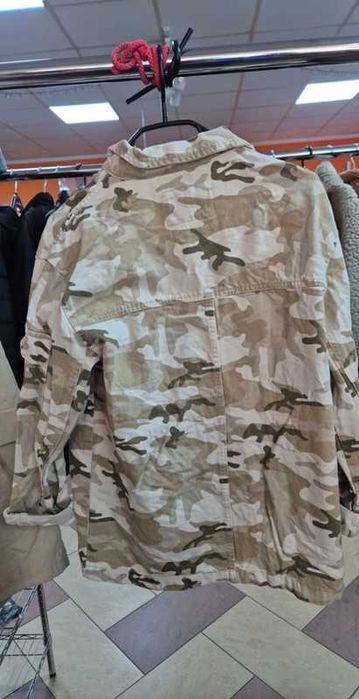 Bershka kurtka polowa bluza moro rozm. S