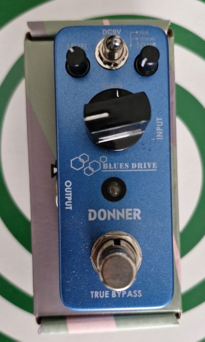 Mini pedal Blues drive Donner