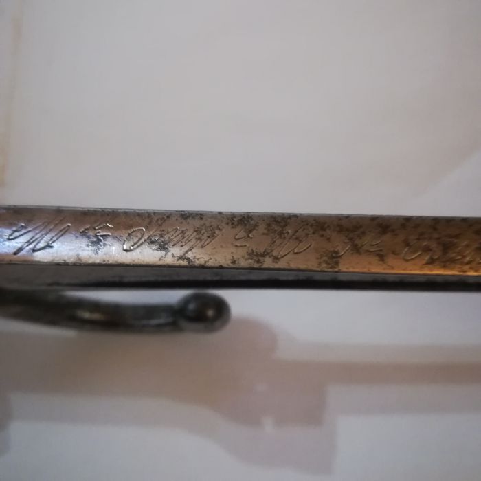 Espada  / sabre  1868
