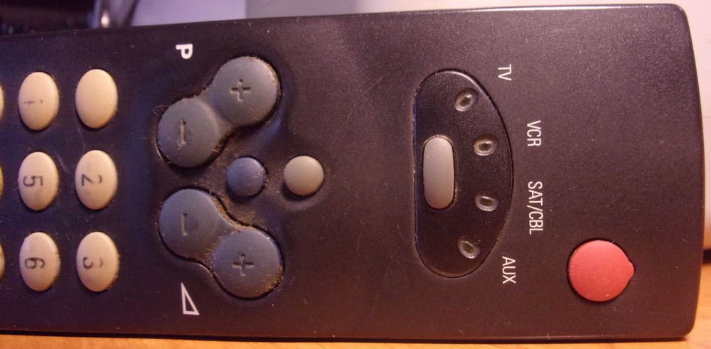 Oryg Pilot Philips Uniwersalny TV Sat Aux VCR