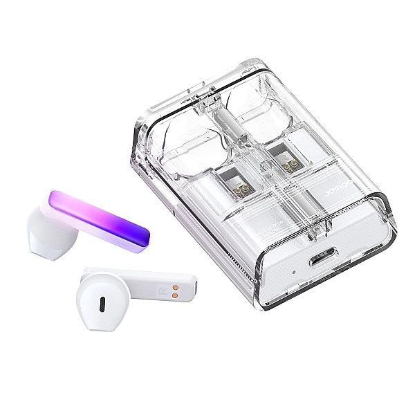 Słuchawki bezprzewodowe TWS Joyroom JR-TC1 IceLens Series ze światłami