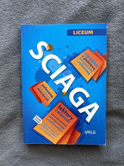 Lektury i wiersze Ściąga liceum