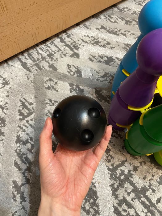 Kręgle kolorowe dla malucha