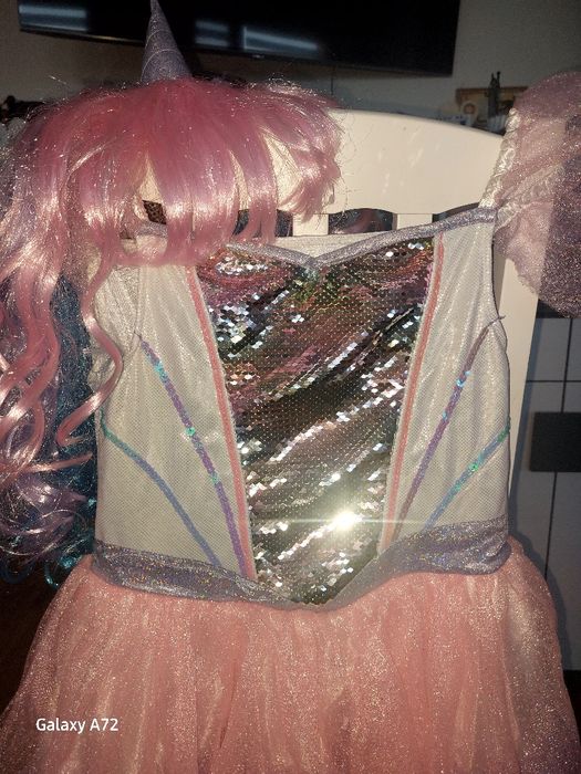 Sukienka jednorożca z perułką