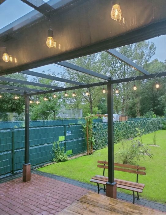 Girlanda Ogrodowa LED 20m – 20 Żarówek balkon taras działka camping