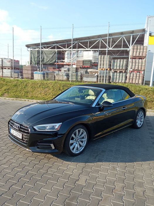 Audi A5 cabrio 2018r.  2.0 252KM Quattro automat stan bdb