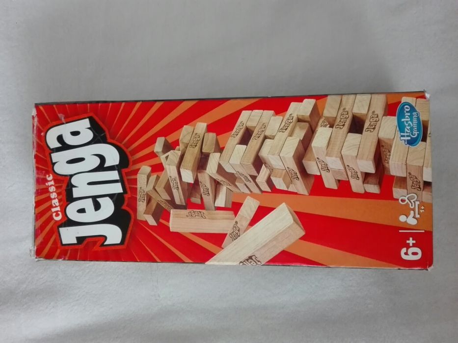 Gra zręcznościowa Jenga Classic Hasbro