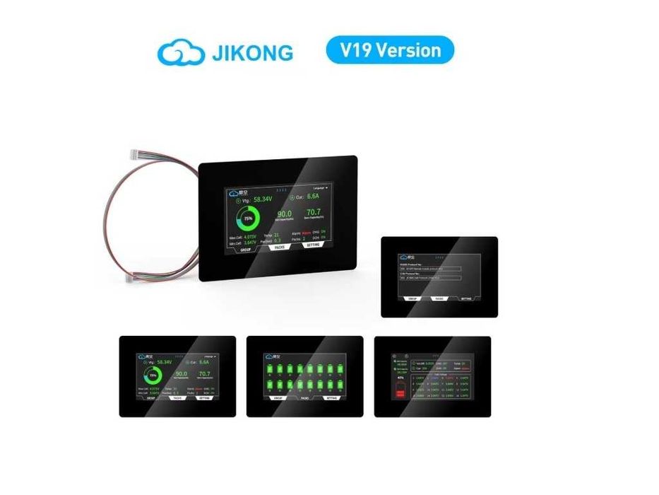 JiKong JK LCD 4.3" Сенсорный Экран Дисплей TFT Монитор BMS V19 Version