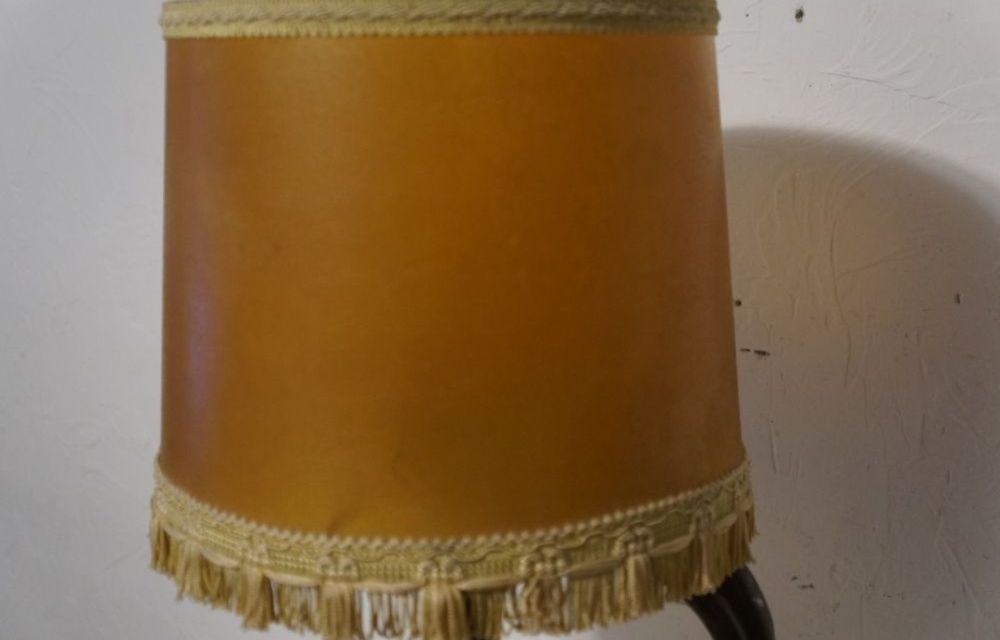 Lampka art deco trąbka