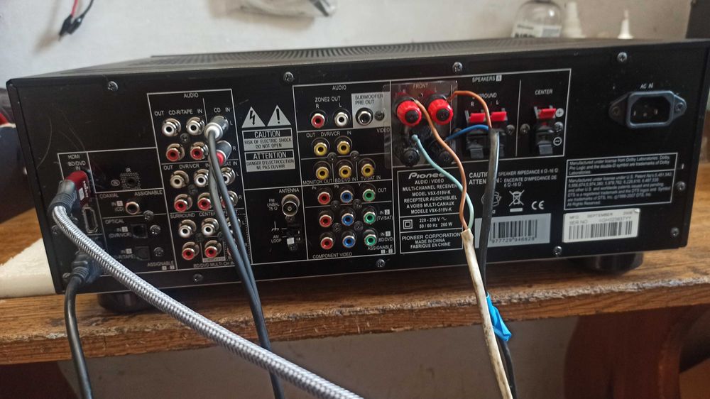 Amplituner PIONEER VSX-519 V-K 5.1 hdmi