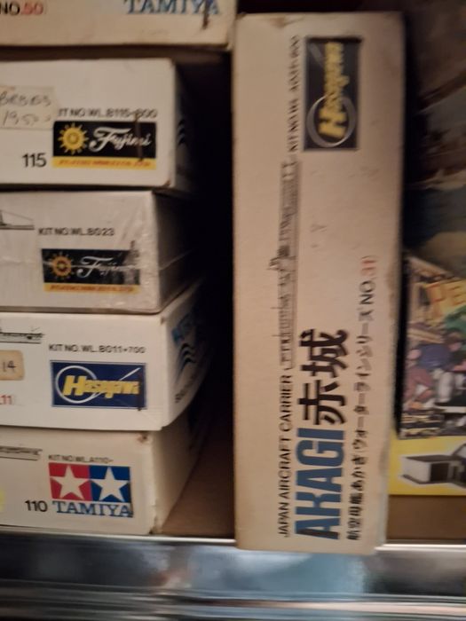 Kits 1 /700 vintage novos tamiya aoshima fujimi etc