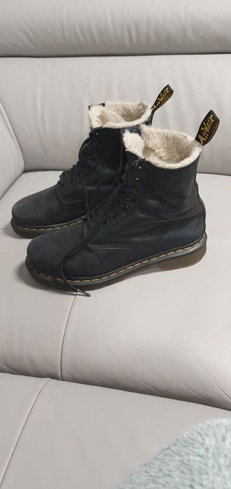 Glany trapery Dr.Martens 41 ocieplane ze skory