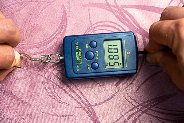 balança suspensa, mediçao ate aos 40Kg.